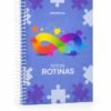 Agenda Minhas Rotinas 176 Folhas - Azul