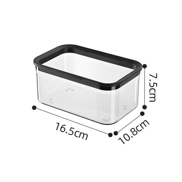 Conjunto 3 Potes Herméticos de Plástico