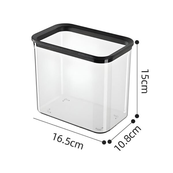 Conjunto 3 Potes Herméticos de Plástico