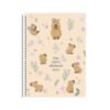 lbyvchbcir-xl-1.jpg Caderno universitário Espiral 10 matéria Capivara com 160 Folhas - Sortido
