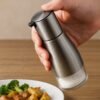 Porta Temperos Vidro 320ml - Inox