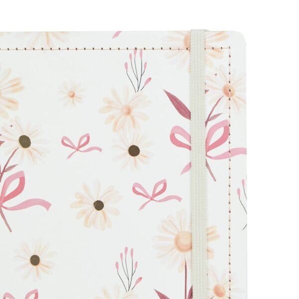 m0qucgkcae-xl-1.jpg Caderno Inteligente Disco A4 60 Folhas Reposicionáveis Capa Dura Floral Elástico Disko