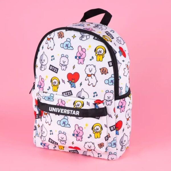 m21b0upak9n-xl-1.jpg Mochila de Costa Escolar Personagens BT21 - Branca