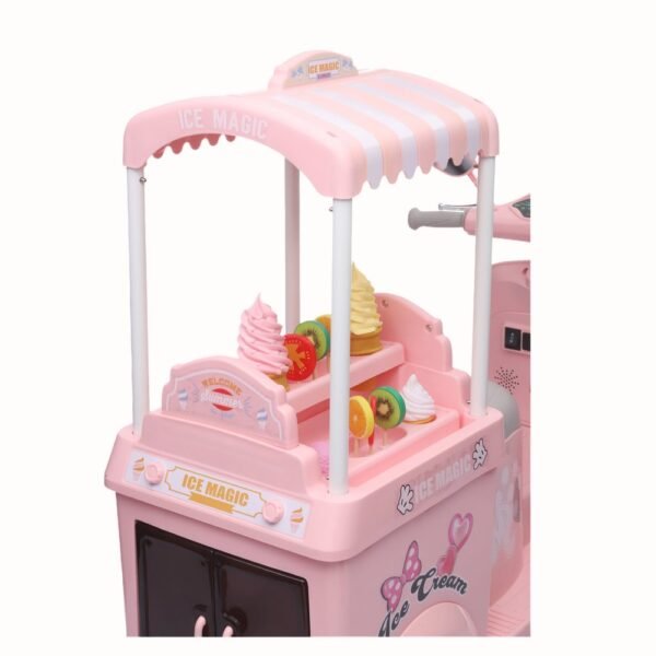 m78orqqqz4g-xl.jpg Moto Elétrica Infantil 12V Sorveteria - Rosa
