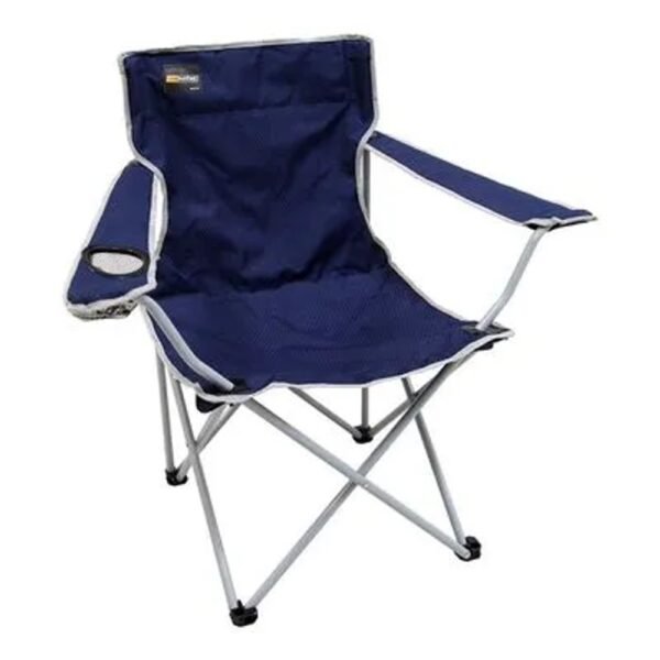 Cadeira Dobrável Camping - Azul