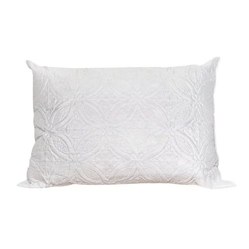 mn2mxgmaz2-lg-3.jpg Travesseiro de Poliéster Multivix Mácio Suporte Firme com Capa Matelada 50cm x 70cm - Branco