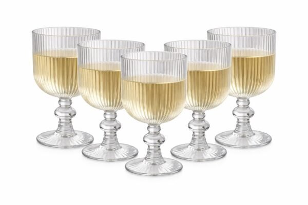 Conjunto 6 Taça athens de vidro 380ml