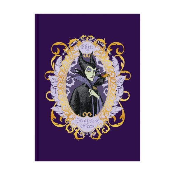 mqedg5fdscf-xl-1.jpg Caderno Capa Dura Vilões da Disney 160 Folhas - Sortida
