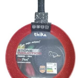 mzmtkc8rir-lg-3.jpg Frigideira em Alumínio Antiaderente Multifuncional 28cm - Vermelha