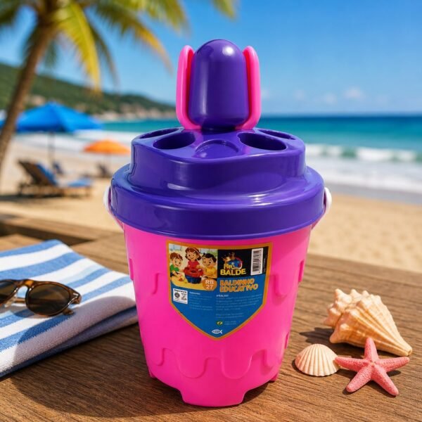 n78lr90ae5h-xl-1.jpg Kit Castelo Balde Praia Infantil 11 Peças - Sortido