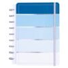 Caderno Capa Dura Listral Azul Grande G Disco Reposicionável