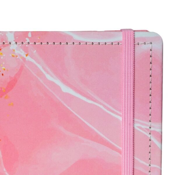 Caderno Disko Gran Capa Dura Disco Reposicionável Rosa Grande G