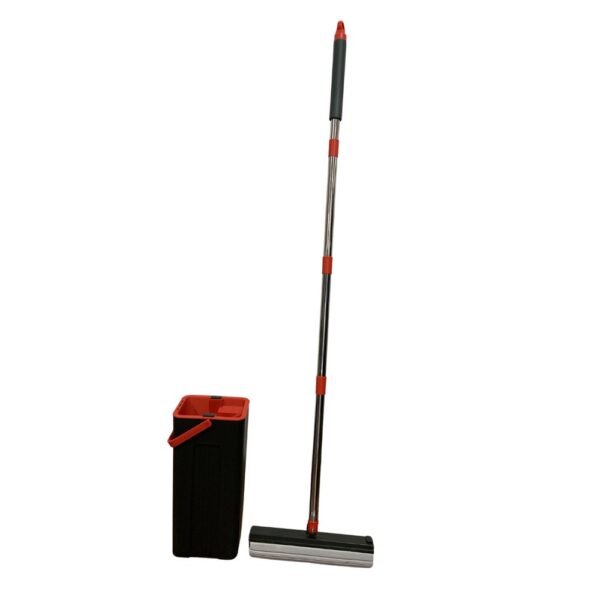 Mop Esponja PVA com Balde e Cabo em Aço Inox - 125 cm