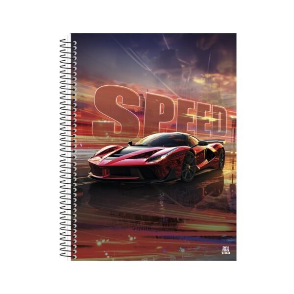 noy4sgdvtbd-xl-1.jpg Caderno Universitário Carro vermelho 10 Matérias – 160 folhas