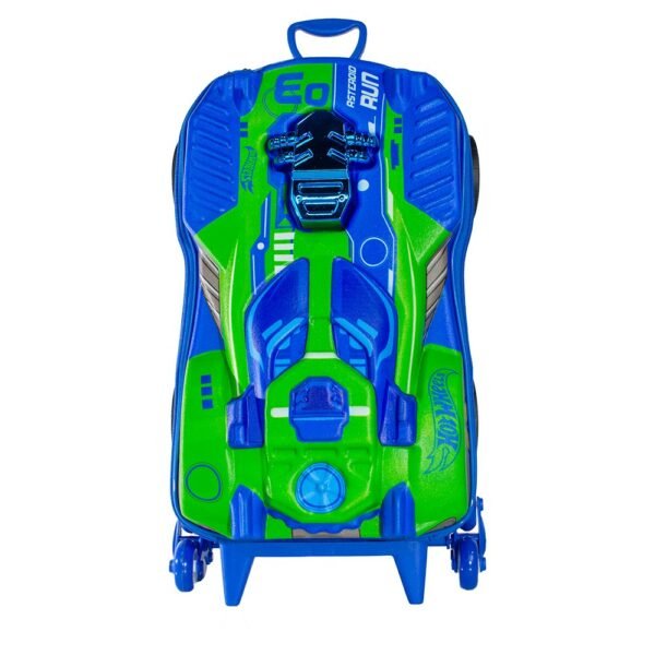 ntwxzroex5d-xl-1.jpg Mala Infantil Hot Wheels 3D com Rodinhas - Multicolorida