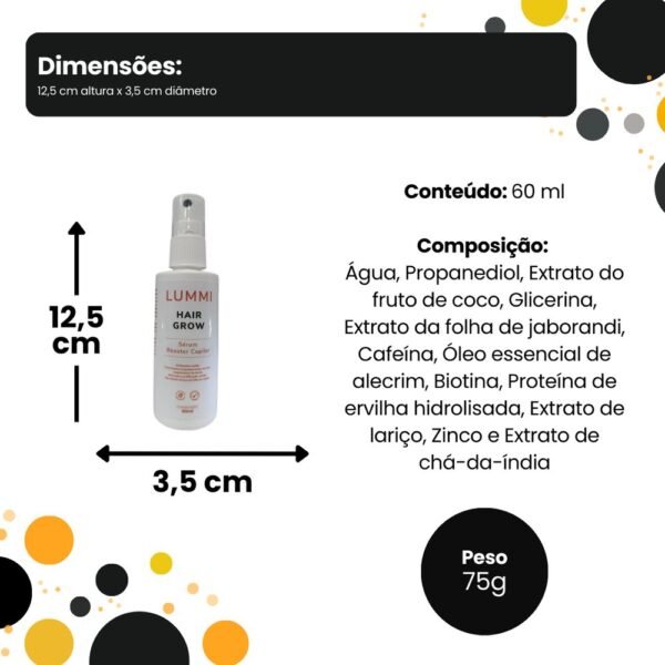 Sérum Booster Capilar Hair Grow - 60ml