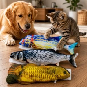oc1lxwd89ul-lg-2.jpg Brinquedo Pelúcia Peixe com Movimentação 26cm - Sortido
