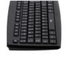 Conjunto Teclado e Mouse Com Fio Para Computador - Preta