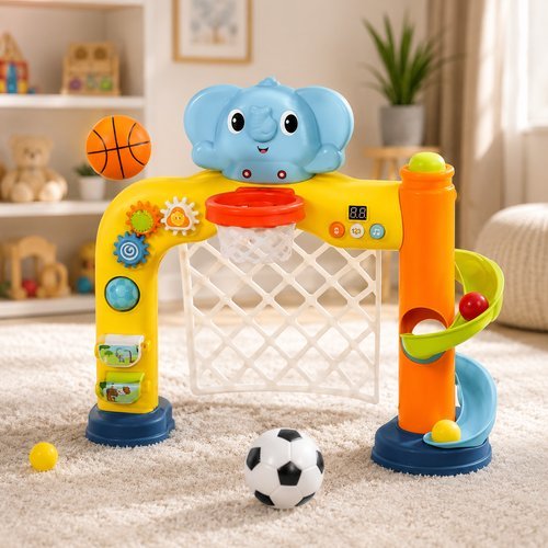 olq6fuklq6e-lg-2.jpg Brinquedo Baby Sports Elefantinho 3 Em 1 Com Luz E Som