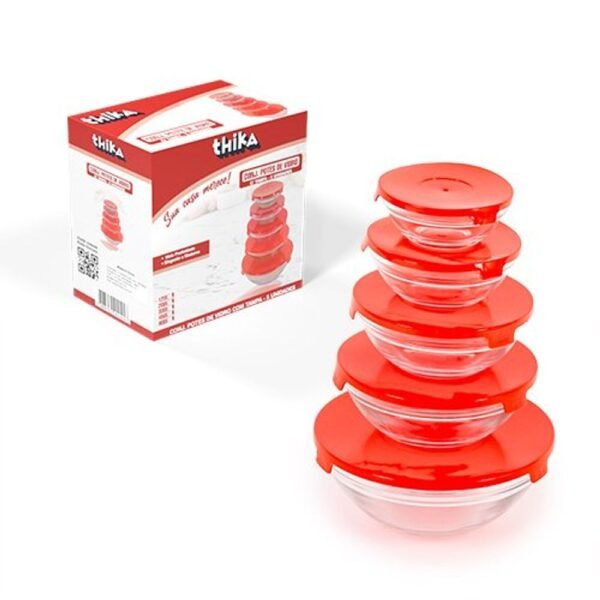 ooedof886ie-xl-1.jpg Conjunto 5 Potes de Vidro Com Tampa - Sortido