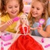 Boneca Nane Infantil Com Vestido e Acessórios Brinquedo Fashion