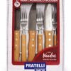 Jogo de Talheres Jumbo para Churrasco inox 6 Peças