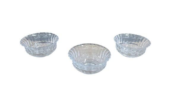 Conjunto 3 Browl Vidro Alexa