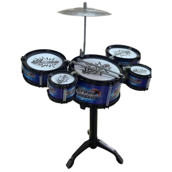 pnts7ipdbu9-xl-1.jpg Mini Bateria de Brinquedo com 5 Tambor - Sortida