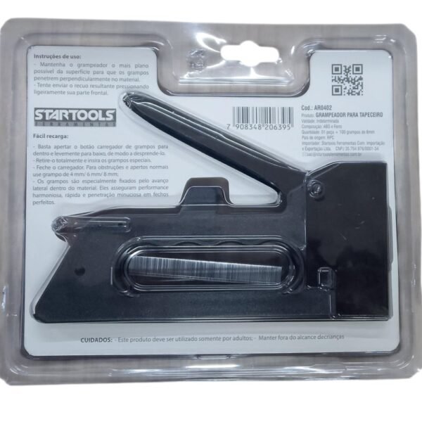 puypao8hlft-xl-1.jpg Grampeador Para Tapeceiro com 100 Grampos de 8mm - Preta