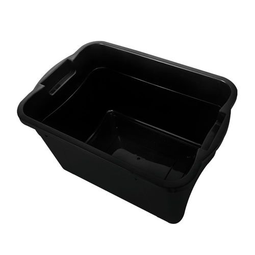 q4z955rnipq-lg-2.jpg Caixa Organizadora Multiuso Plástica 30 Litros Com Tampa Preta