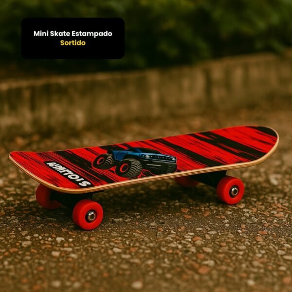 Skate Infantil Estampado - Sortido