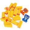 Conjunto 20 Blocos De Queijo Cheese Stack Torre Empilhamento