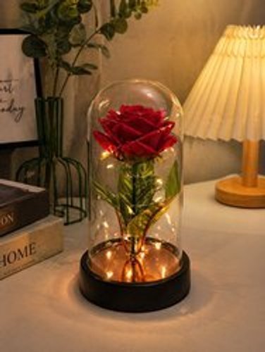 qkuwryiy1fn-lg-1.jpg Cúpula Decorativa com 1 Rosa - Vermelha