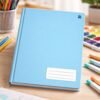 Caderno Grande Capa Dura 96 Folhas - Azul