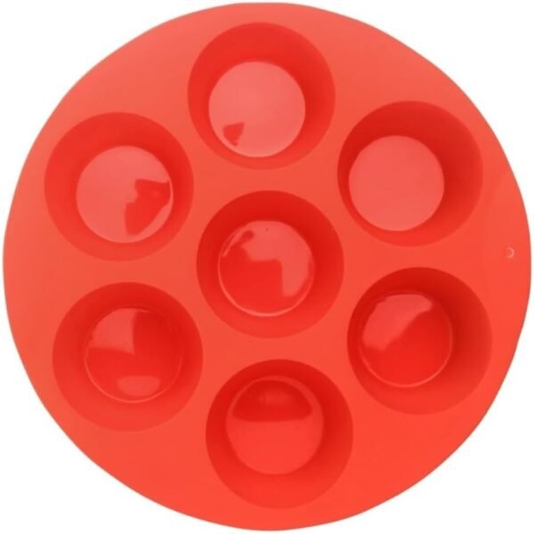 Forma de Cupcake Para Air Fryer com 7 Cavidade - Sortida