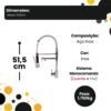 qsnin8ot8ml-xl-1.jpg Torneira de Mesa com Ducha Extensível Para Cozinha 51,5cm - Inox