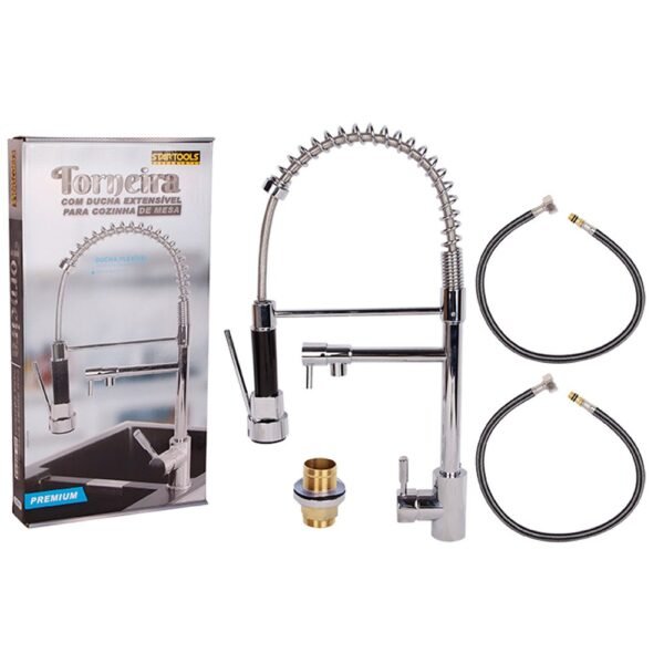 qtu87mqm1yc-xl-1.jpg Torneira de Mesa com Ducha Extensível Para Cozinha 51,5cm - Inox