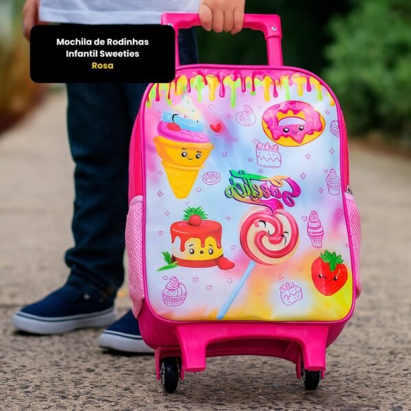 qx9mu789uo7-xl-1.jpg Mochila de Rodinhas Infantil Sweeties - Rosa