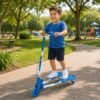 Patinete Infantil Dobrável - Azul