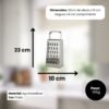 r2lbk75129-xl-1.jpg Ralador de Quatro Faces em Aço Inox 23cm