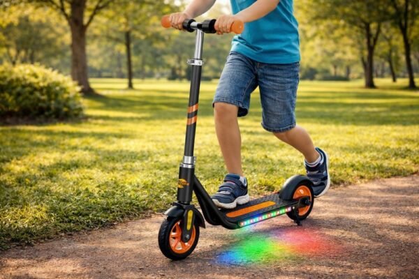 Patinete Elétrico Infantil - Laranja