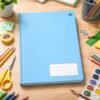 Caderno Grande Capa Dura 96 Folhas - Azul
