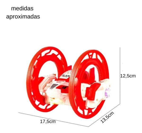rg03ossq5tb-xl-1.jpg Carrinho Espacial Exploração Brinquedo Luz Música Rotação 360° Radical