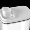 rg1fly2q1sq-xl-1.jpg Dispenser Sabão Flow 1,5L Transparente Silicone Vedação Sistema Evita Desperdício