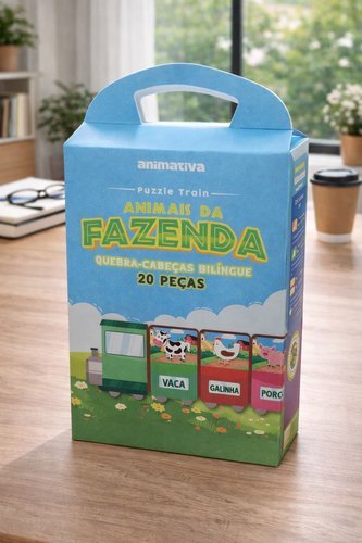 rgl98dpb2wl-lg-3.jpg Quebra-Cabeça Bilíngue Animais da Fazenda 20 Peças