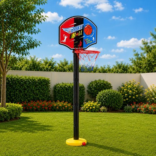 rrjelfglva-lg.jpg Kit Basquete Infantil com Bola de 118cm