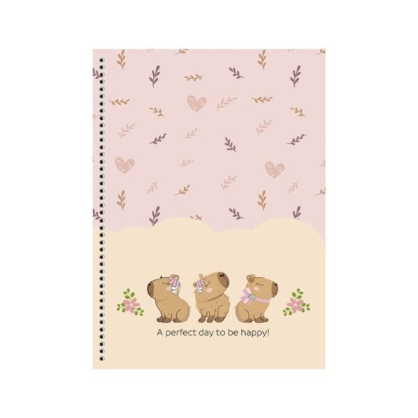 rshthvifew-xl-1.jpg Caderno universitário Espiral 10 matéria Capivara com 160 Folhas - Sortido