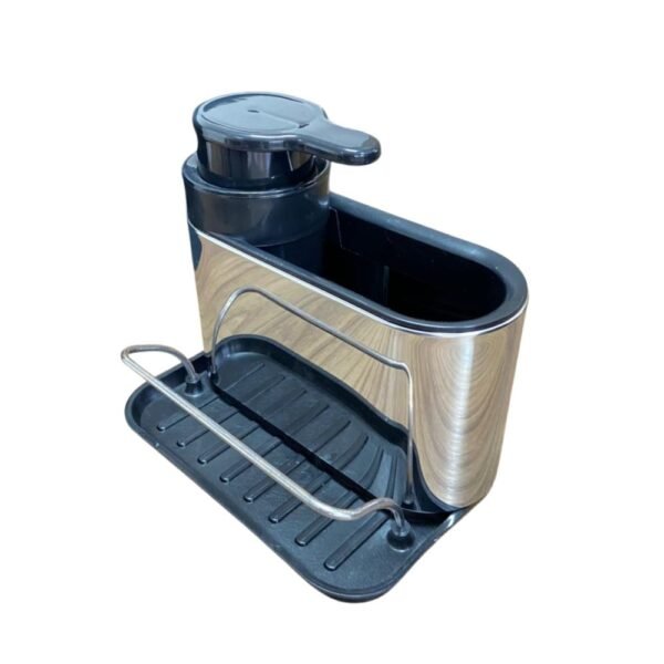 s7glkszf4il-xl-1.jpg Dispenser Com Suporte Para Esponja e Acessórios de Cozinha - Aço Inox