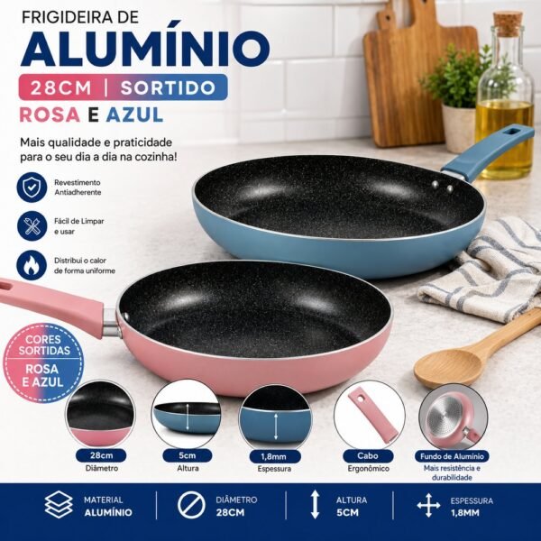 sji5020zz7g-xl-1.jpg Frigideira Antiaderente com Revestimento Cerâmico 28cm - Sortido