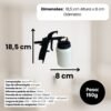 Pistola Para Pintura Ar Direto 500ml